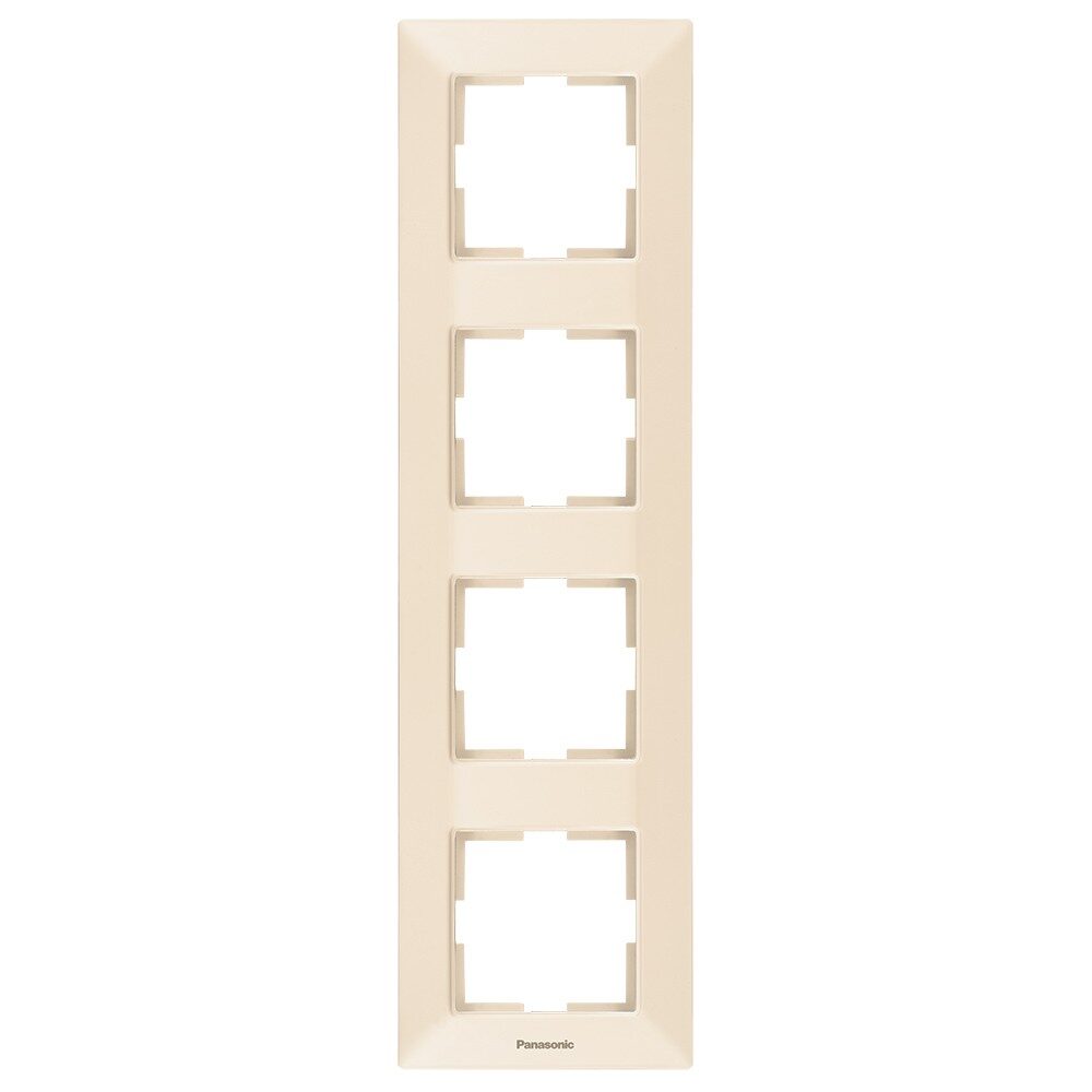 Rama Ornamentala Verticala 4 Mecanisme Bej Monobloc Panasonic Arkedia Slim