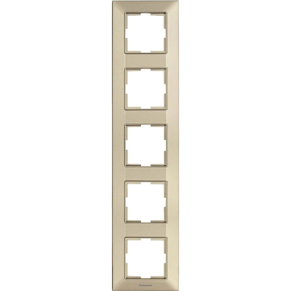 Rama Ornamentala Verticala 5 Mecanisme Bronz Monobloc Panasonic Arkedia Slim