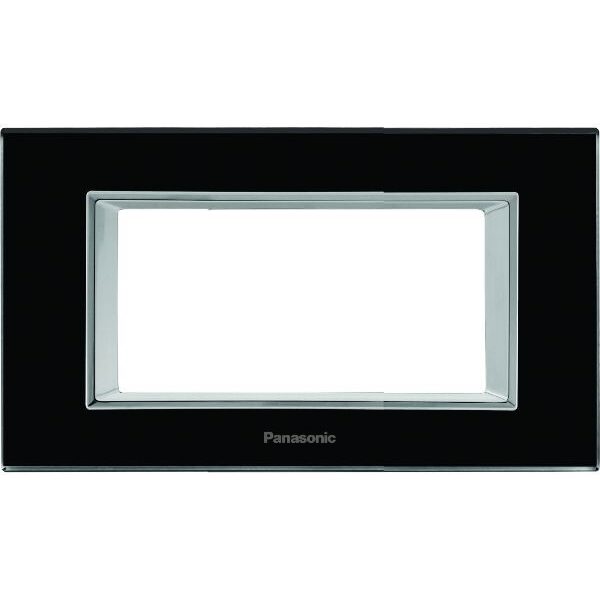 Rama Modulara 4M Sticla Neagra Panasonic Thea Ultima