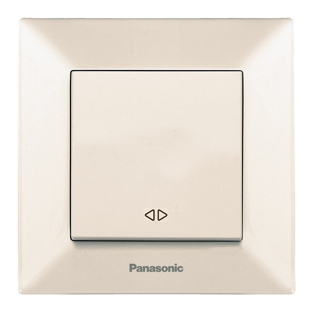 Intrerupator Cap-Cruce Bej Monobloc Panasonic Arkedia