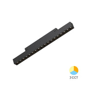 Spot LED Liniar 18W Magnetic 33cm Negru CCT