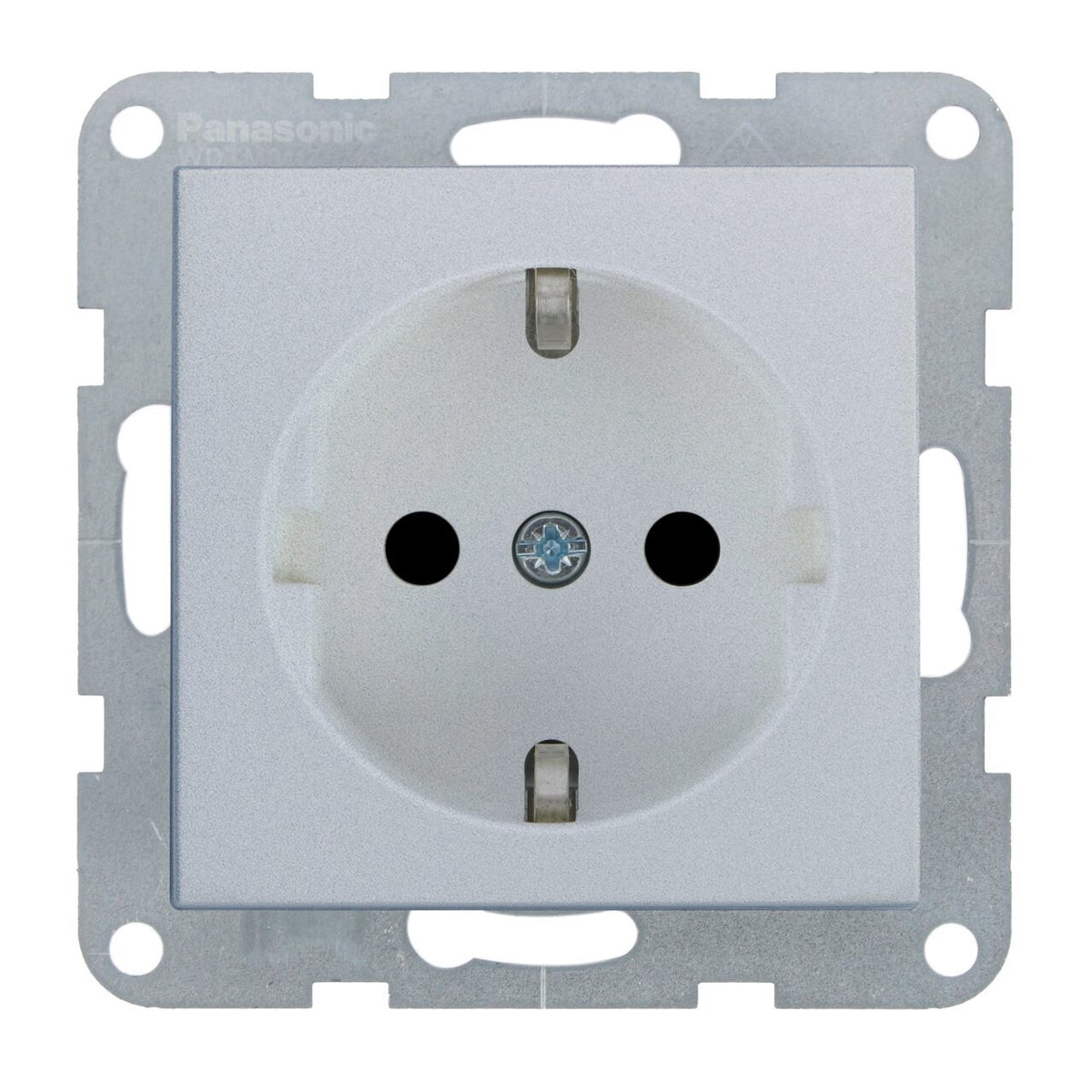 Mecanism Priza Schuko Argintiu Monobloc Panasonic Karre Plus
