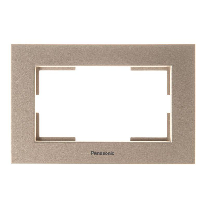 Rama Priza Dubla Bronz Monobloc Panasonic Karre Plus