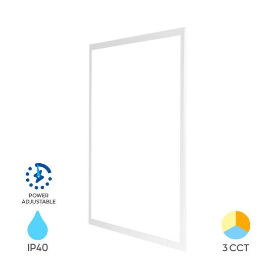 Panou LED 40W IP40 60x60cm Dimabil, 5200lm, CCT Slim Backlight