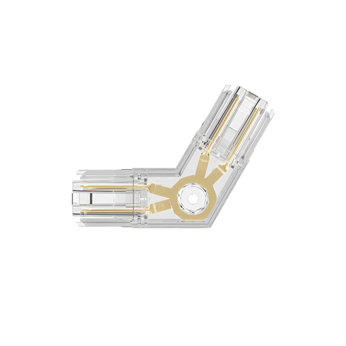 Conector HEGZA 120° pentru 2 x Corp Liniar Hexagonal LED