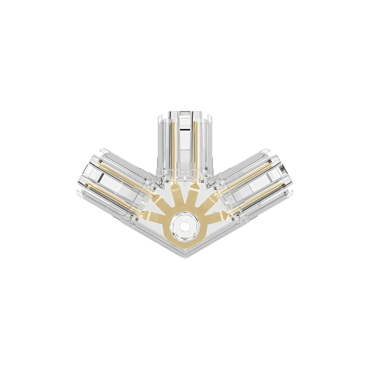 Conector HEGZA 60° pentru 3 x Corp Liniar Hexagonal LED