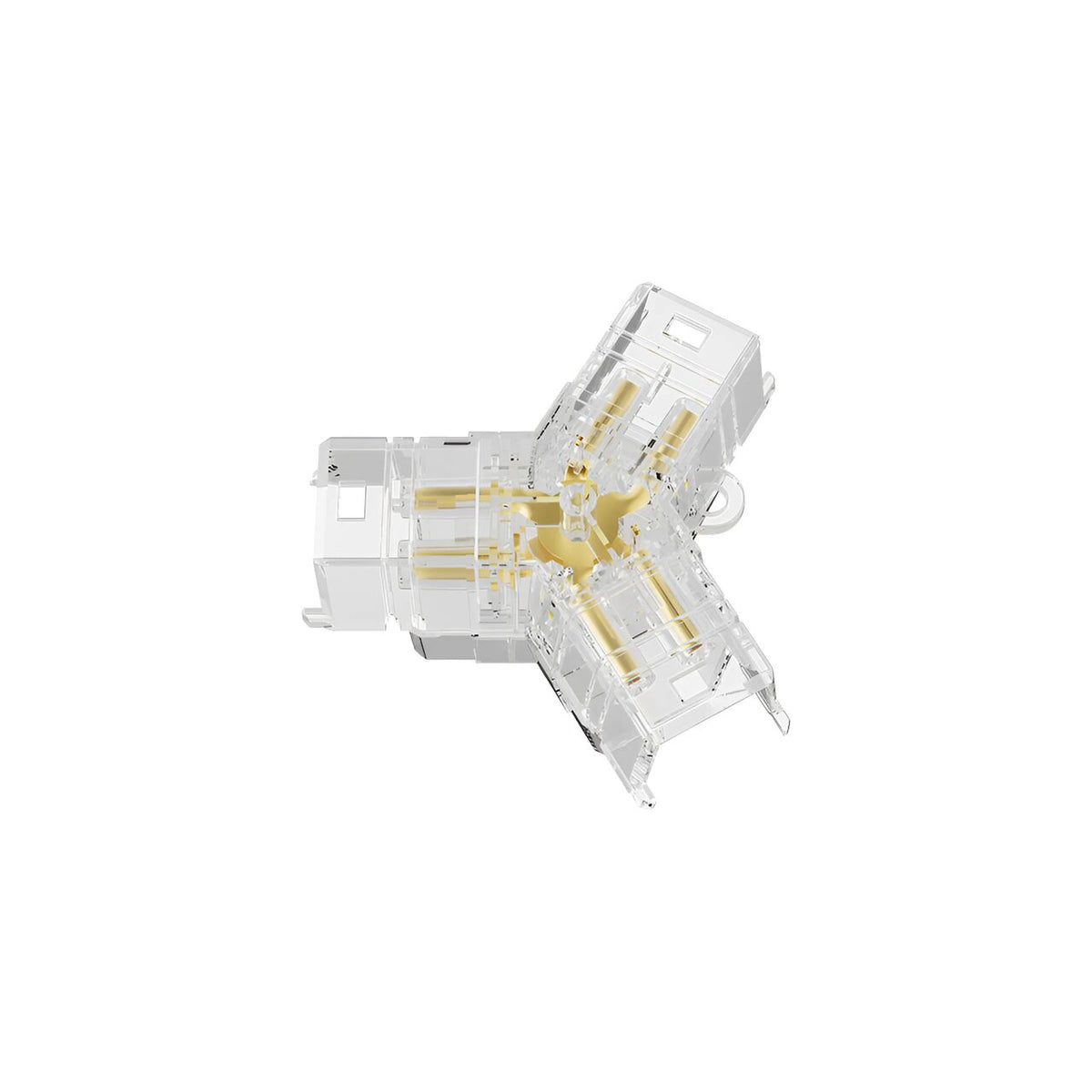 Conector HEGZA G2 120° Forma Y pentru 3 x Corp Liniar Hexagonal LED
