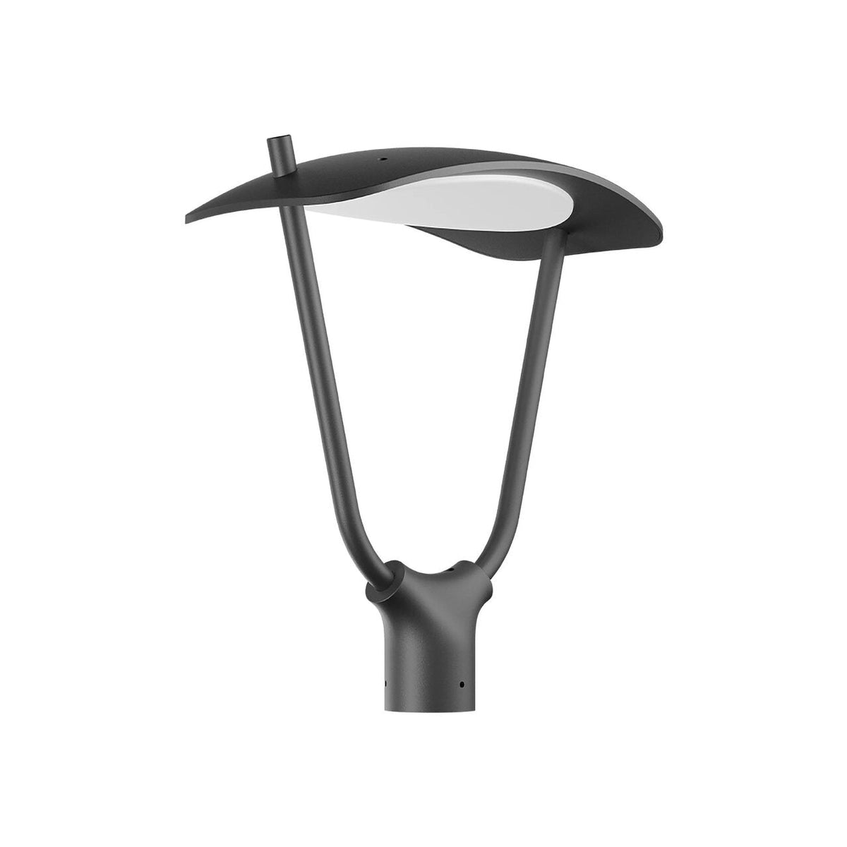 Felinar LED pentru Stalp Tirana Dark Grey IP65 Echivalent 450W