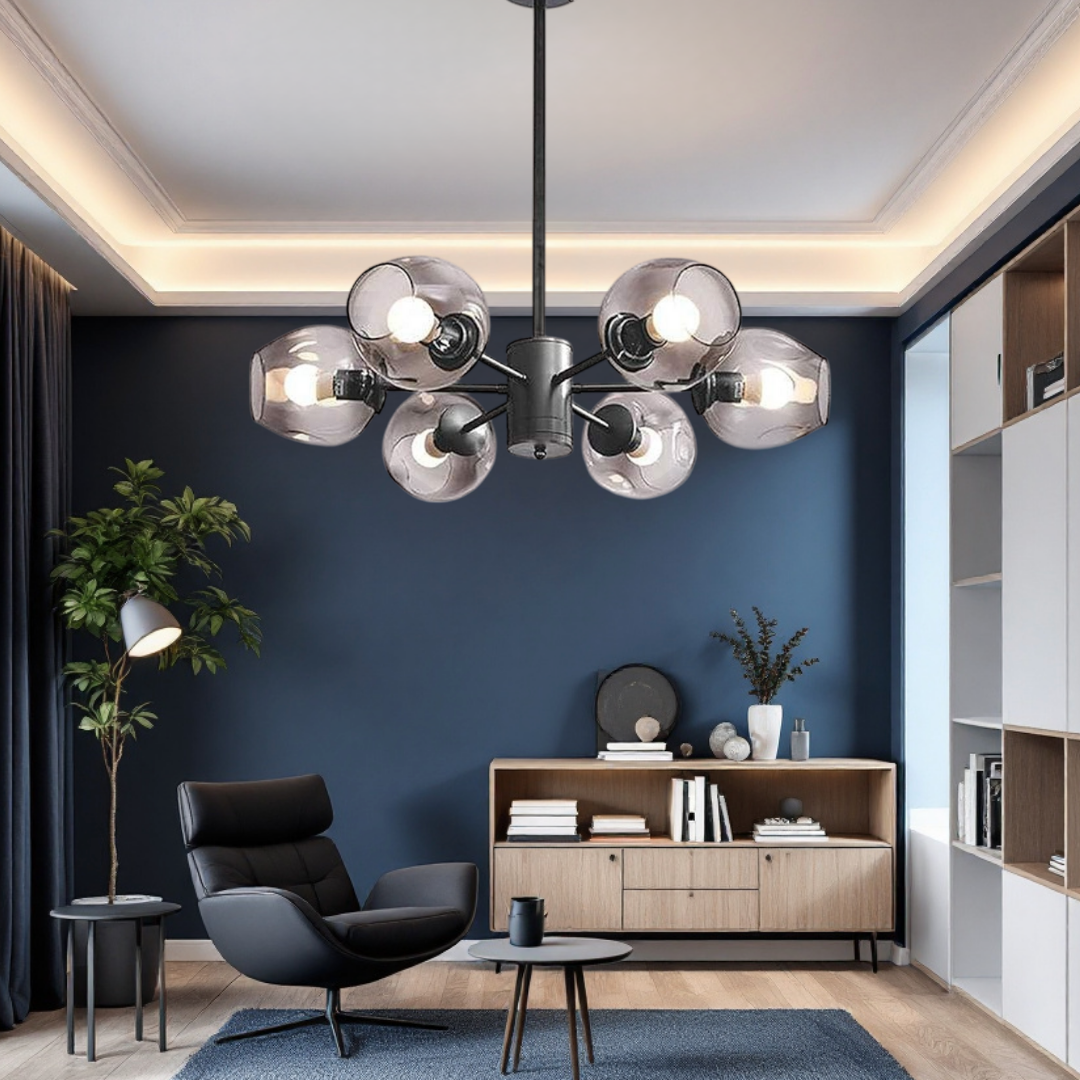 Lustra Abajur Reglabila 6xE27 Umbrava - 6035-6