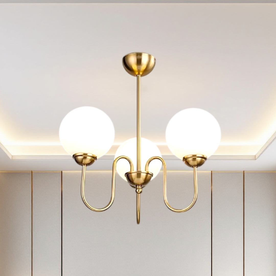 Lustra Abajur MAT GOLD 3XE27 Classique Taste DX2411-3