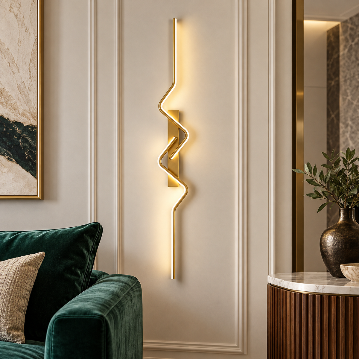 Aplica LED BEZY Gold 80CM