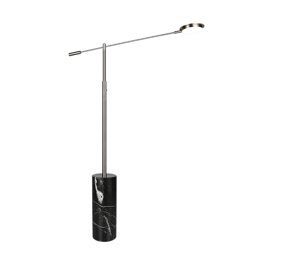 Lampadar LED Premium Fiore Silver 145CM