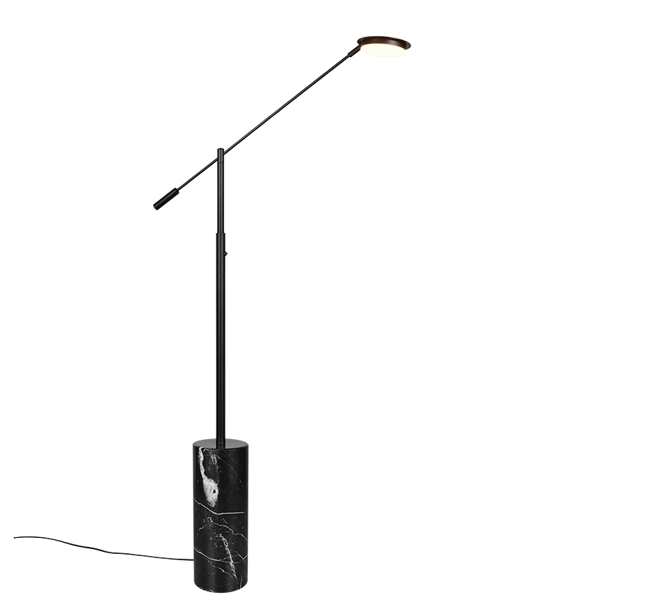 Lampadar LED Premium Fiore Black 145CM