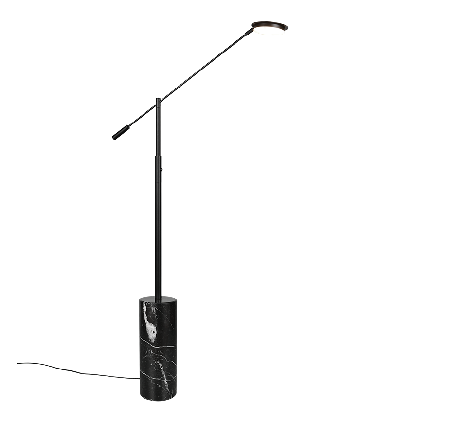 Lampadar LED Premium Fiore Black 145CM