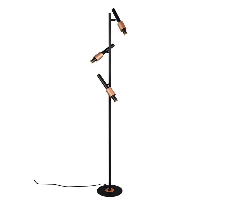 Lampadar LED Premium IKARIS Black & Gold 150CM