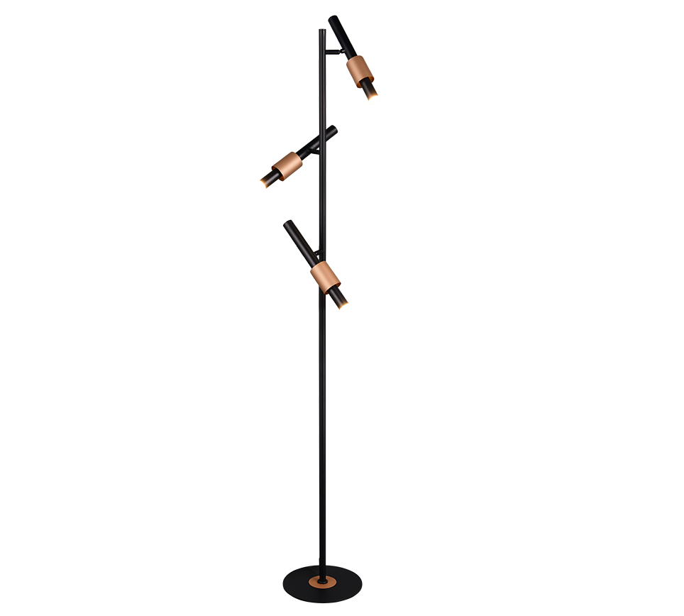 Lampadar LED Premium IKARIS Black & Gold 150CM