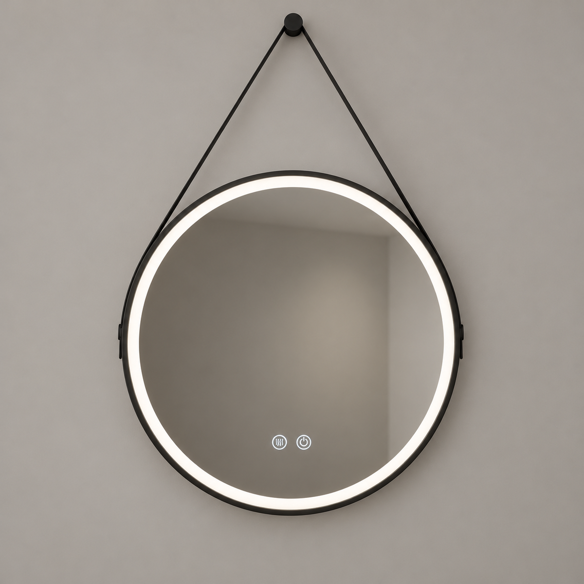 Oglinda LED Rotunda 60CM, 3 Lumini, Dezaburire, Dimabila OD009