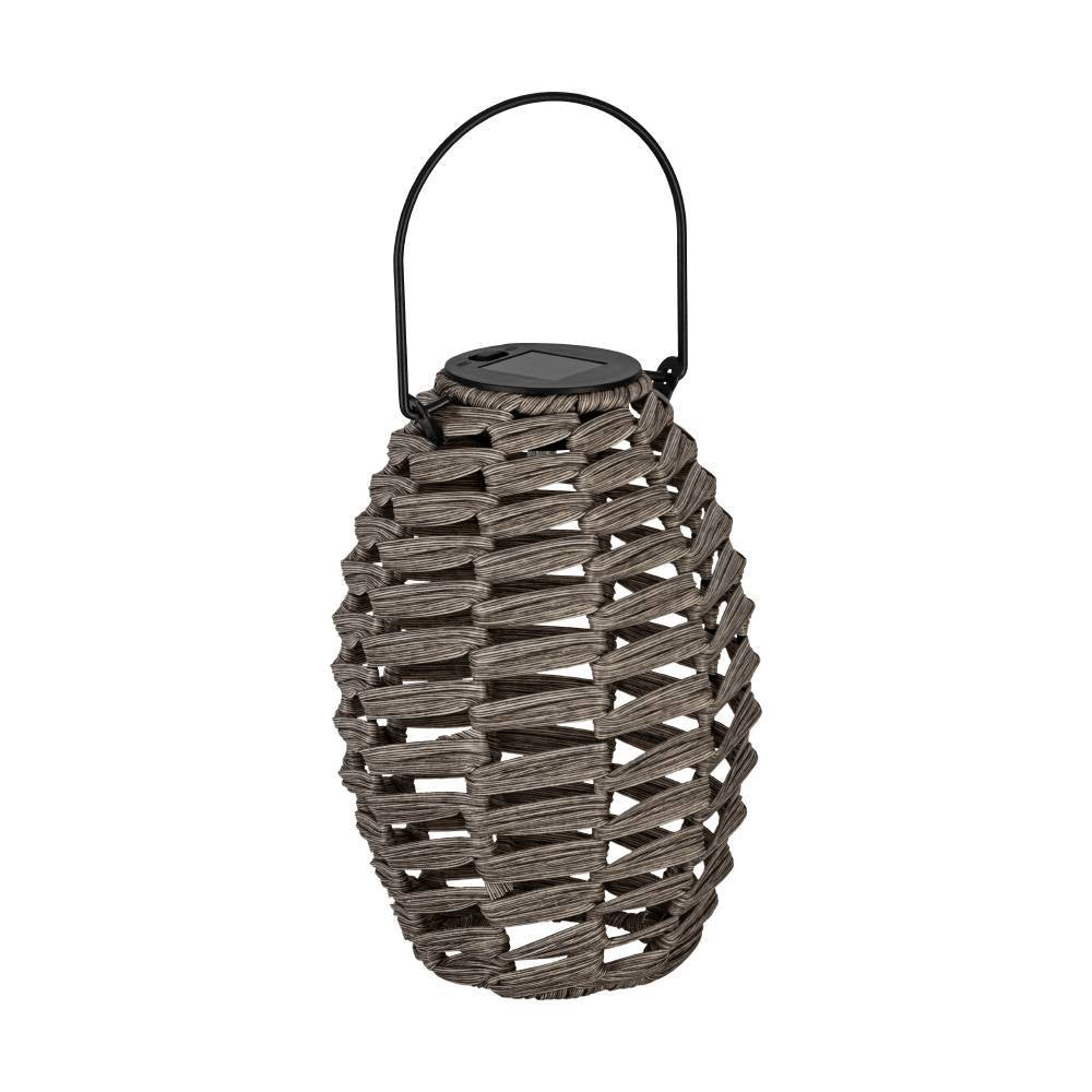 Lampa LED OLMO Grey cu Incarcare Solara 20.5CM Premium