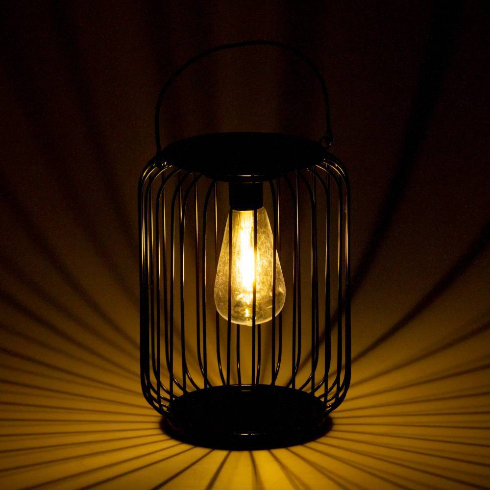 Lampa LED MOLA Black cu Incarcare Solara 25CM Premium