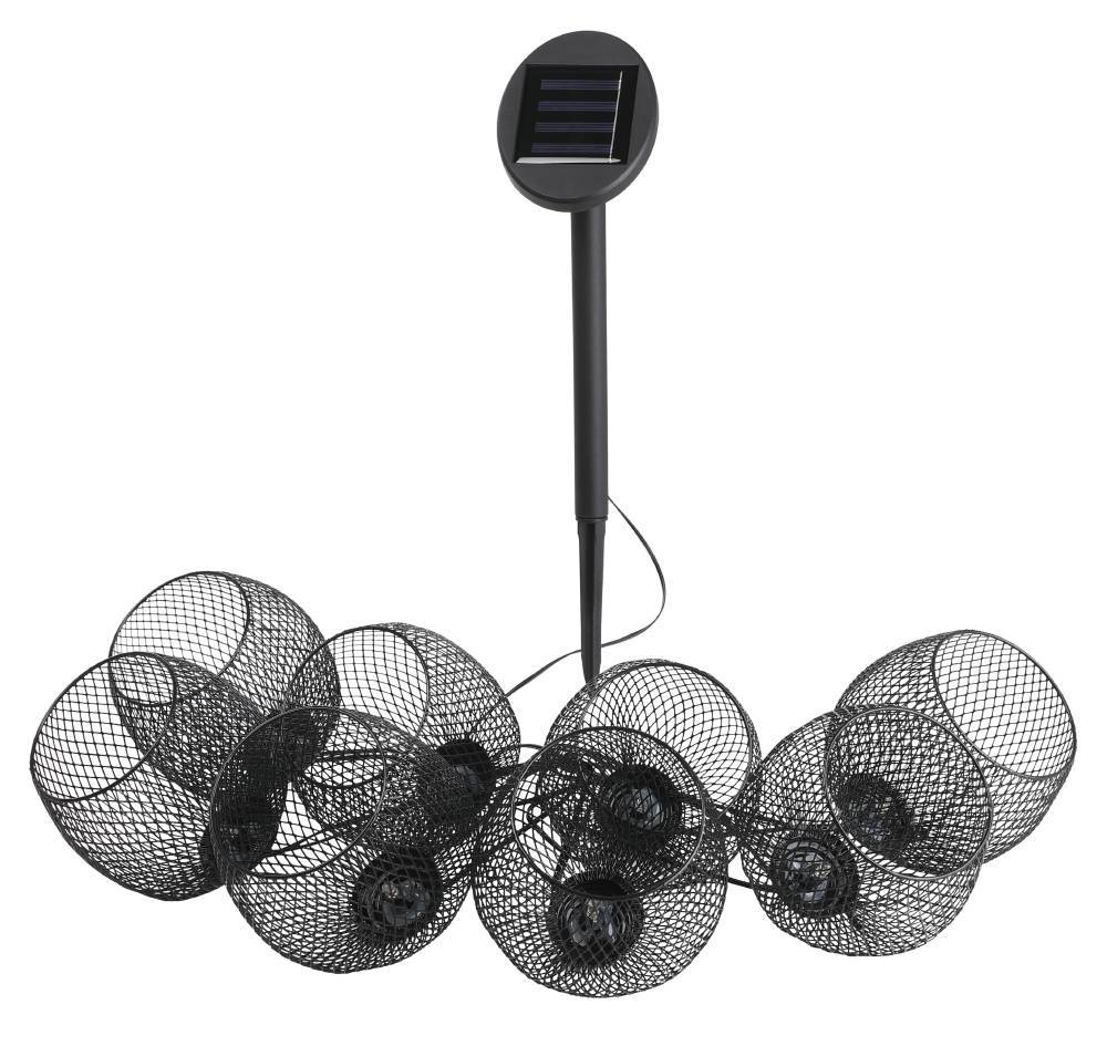 Ghirlanda Solara LED Black BIHO 3M 600mAh Premium