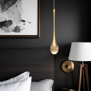 Pendul LED Luxury Crystal Flowing Tears