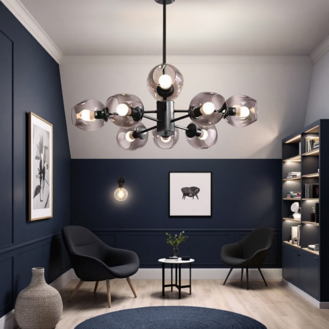 Lustra Abajur Reglabila 8xE27 Umbrava - 6035-8