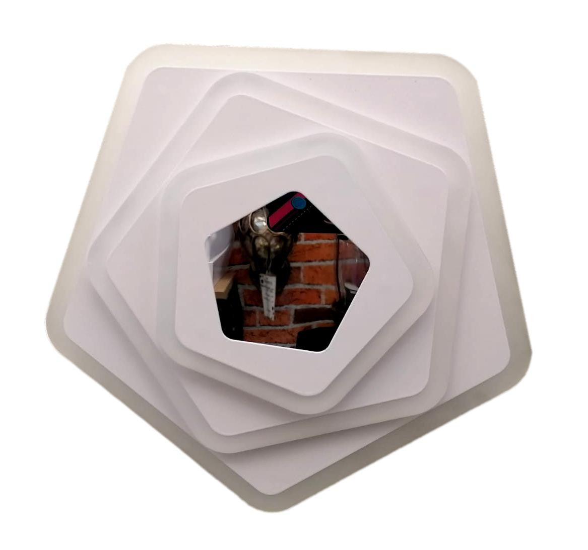 Aplica LED GALAXY 3D Pentagon RGB Echivalent 300W