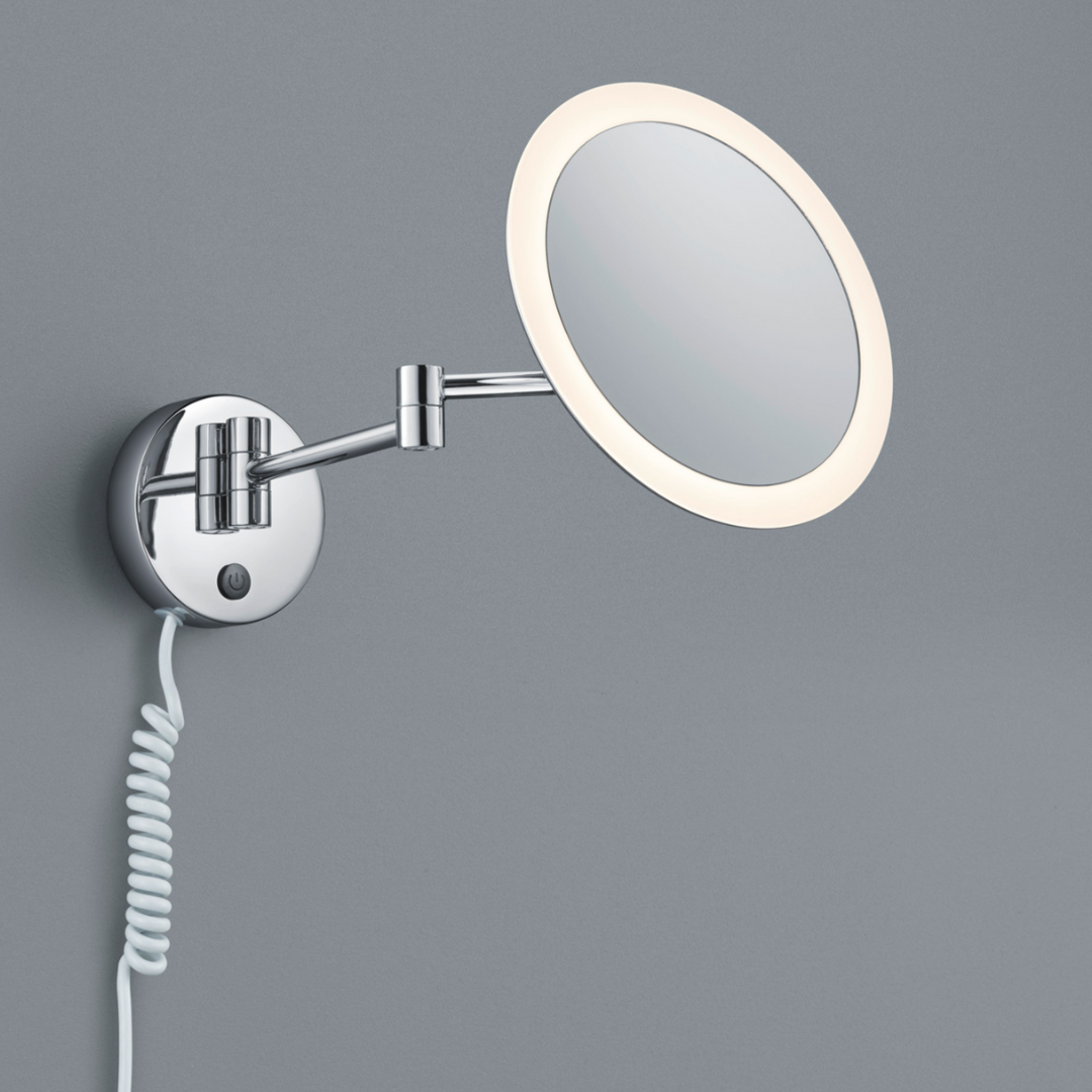 Aplica LED Baie Reglabila cu Lupa si Buton on/off