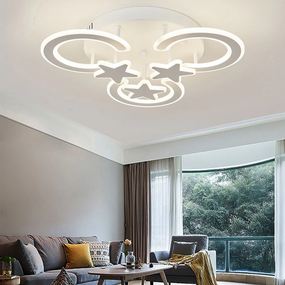 Lustra LED Mini Starlight Dreams Echivalent 500W Telecomanda