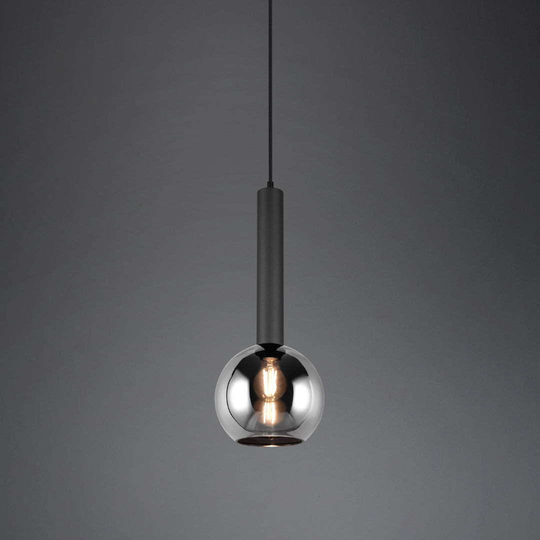 Pendul Abajur fumuriu CLAYTON