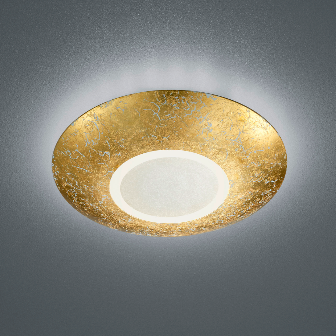 Plafoniera LED 15.5W CHIROS Gold Echivalent 150W