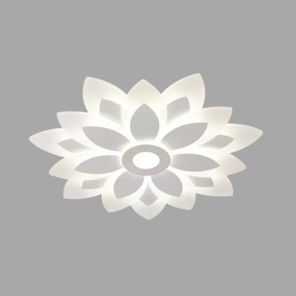 Lustra LED Aplicata Brilux White Echivalent 550W Telecomanda