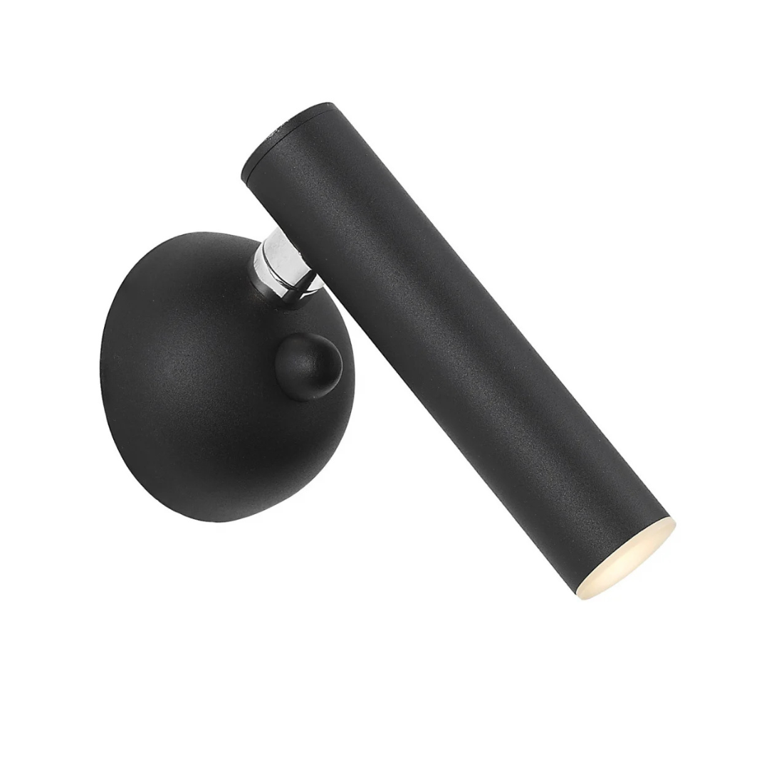 Spot LED 5W Negru Aplicat Mobil Kinkiet LOYA