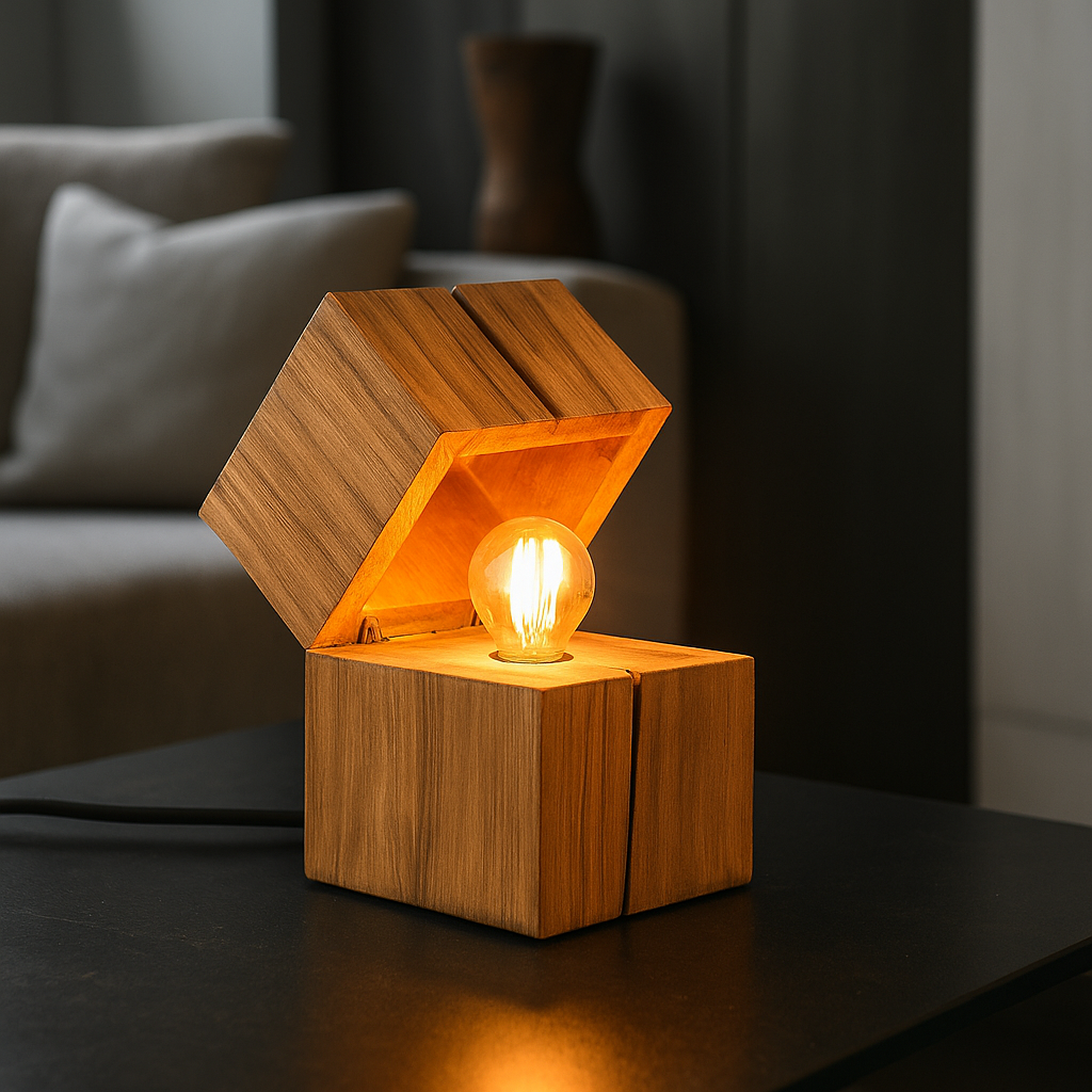 Veioza Decorativa TREASURE 1x E14 Finisaj Natural