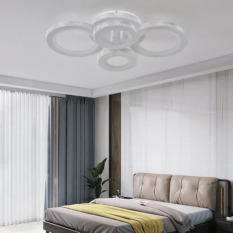 Lustra LED M600 2+2 RGB Echivalent 800W Telecomanda