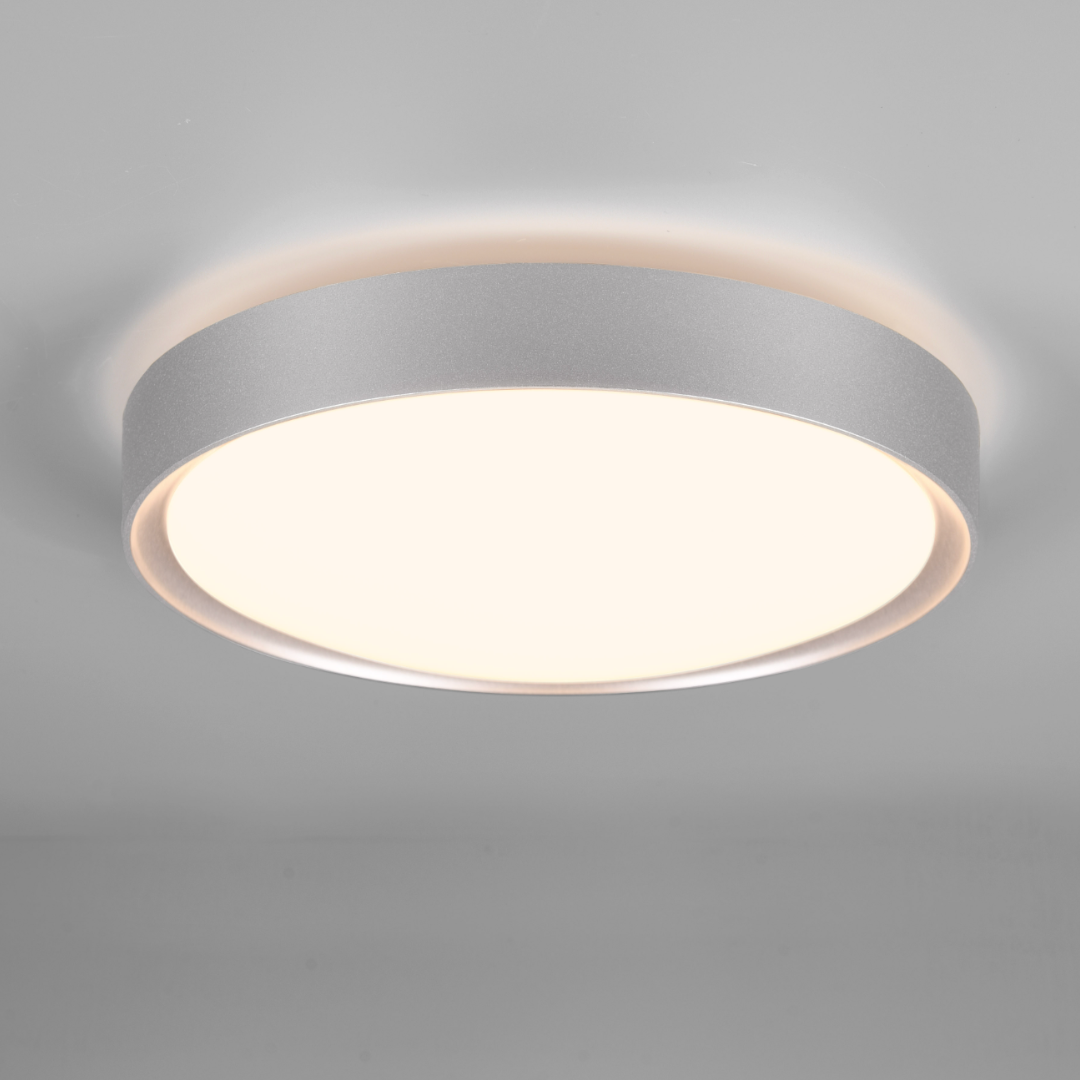 Plafoniera LED Baie IP44 Clarimo Grey 12W Echivalent 100W