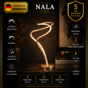 Veioza LED Premium Nala Gold 56CM
