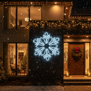 Fulg de Nea Decorativ LED Starfell 78cm Lumina Rece IP44