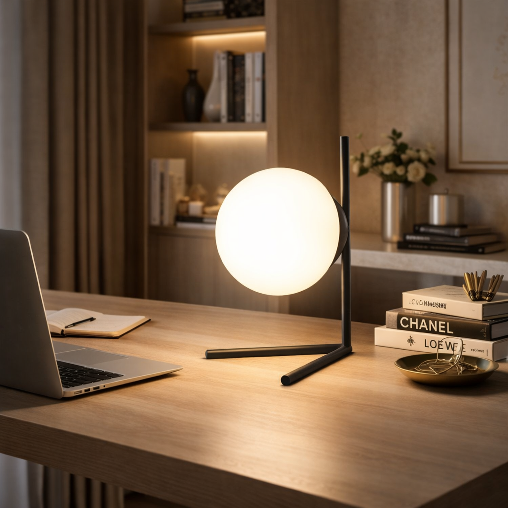 Veioza Decorativa REBO Black 52CM
