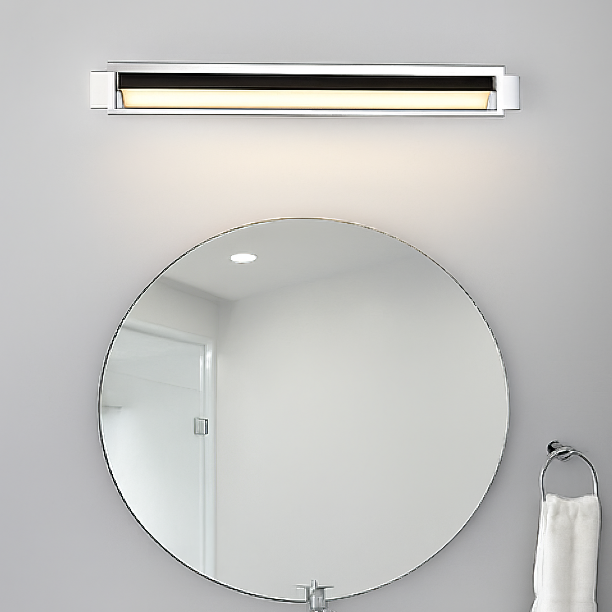 Aplica LED Baie CCT Dimabila IP44 FABRIZIO Orientabila