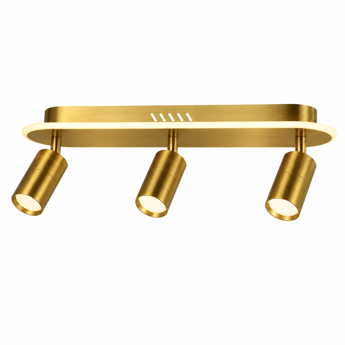 Lustra LED cu Spoturi 62W Gold GLOW Echivalent 300W