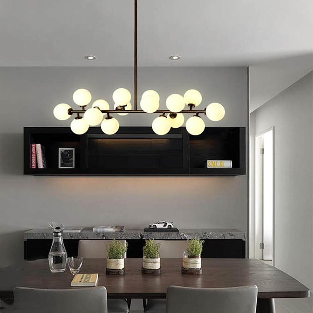 Lustra Abajur MAT BLACK Liniara 16xG9