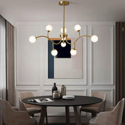 Lustra Nordic Style Abajur MAT Golden Beans 66108-9