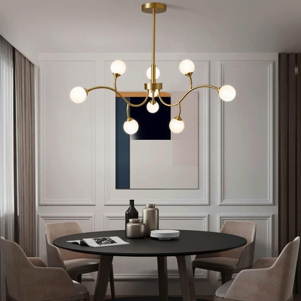 Lustra Nordic Style Abajur MAT Golden Beans 66108-9