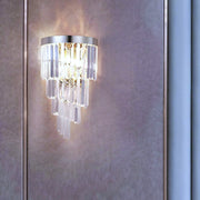 Aplica Perete Cristal Dark Chrome Luxury