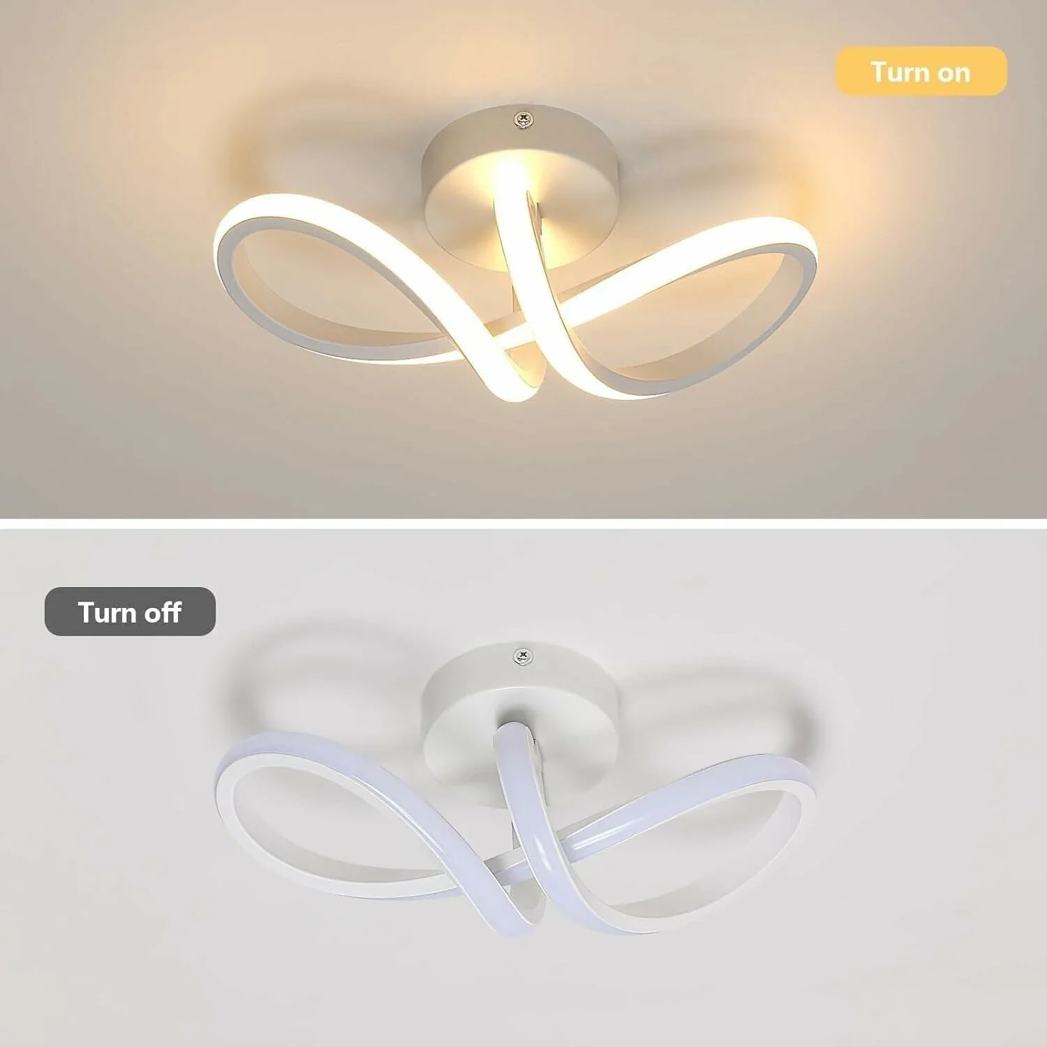 Aplica LED Serpent White Echivalent 200W