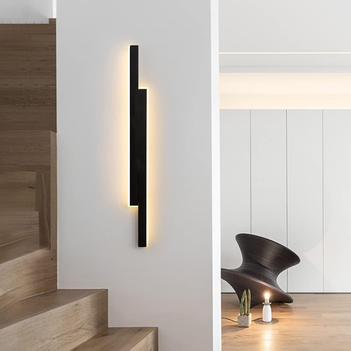 Aplica LED SCARLET 46W 60cm Neagra