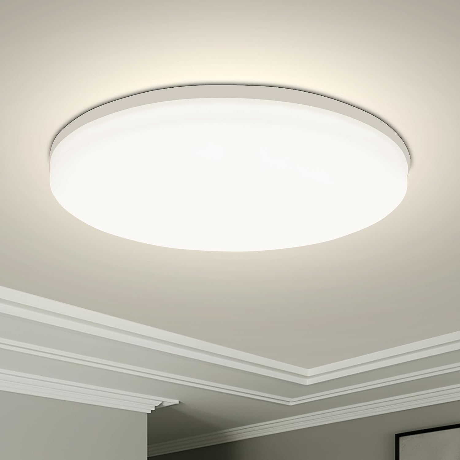 Plafoniera LED 44W FRAMELESS Rotunda Echivalent 400W