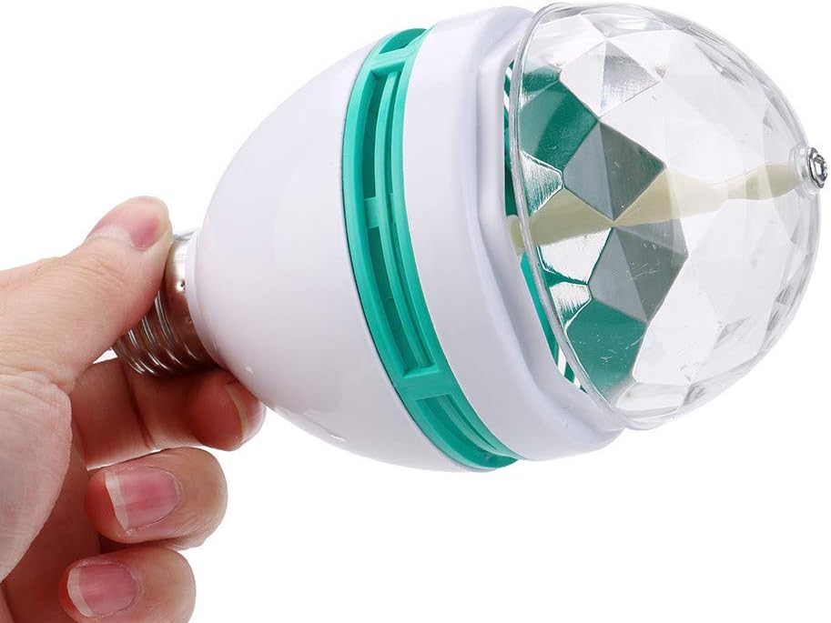 Bec LED E27 3W RGB Prisma Multicolor Autorotativ