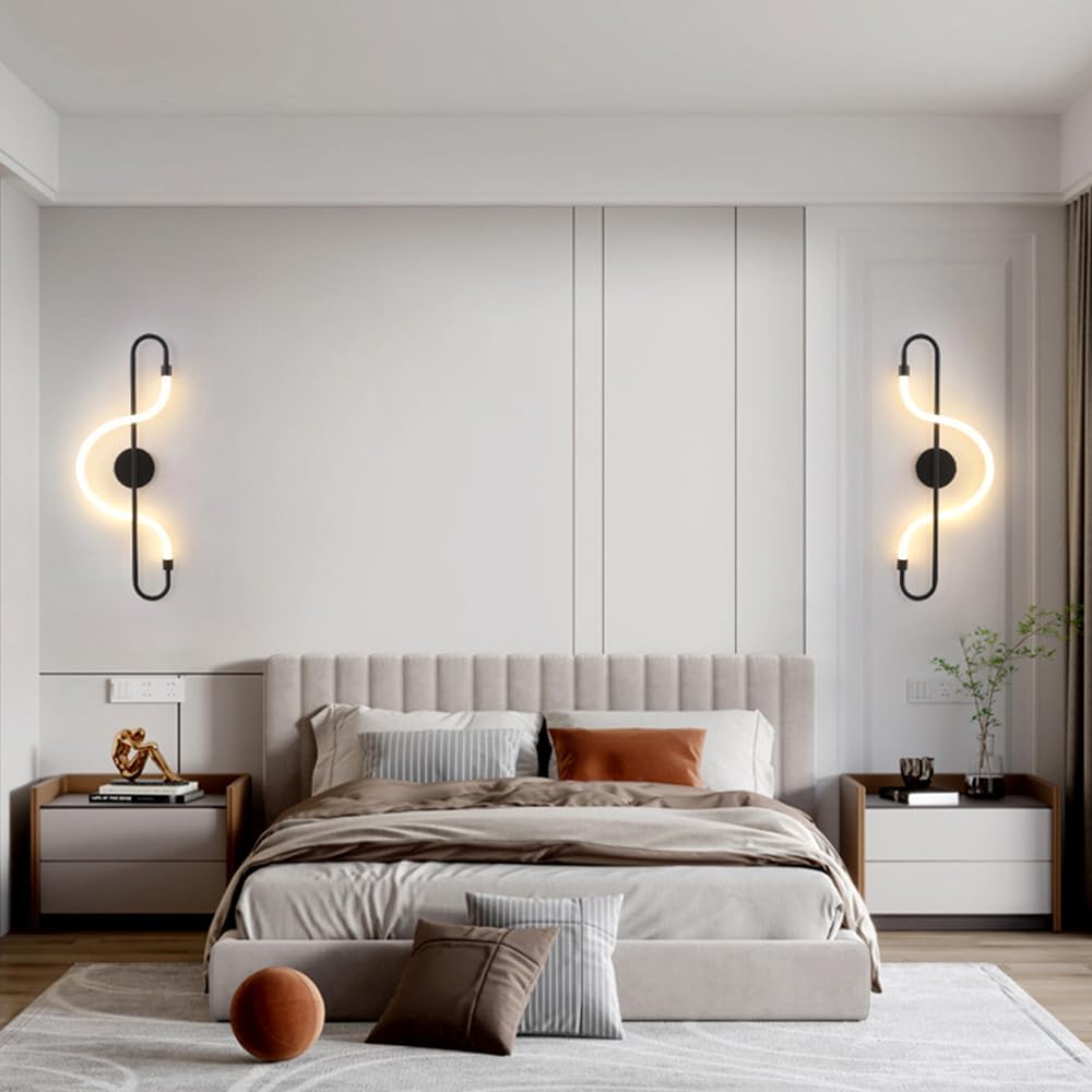 Aplica LED 16W Nordic Style Light Tube 9209 Black